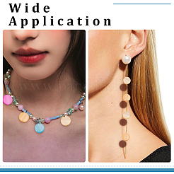 150шт натуральные пресноводные бусины из ракушек SHEL-ME0001-03