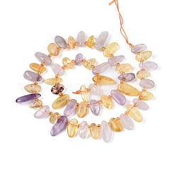 Природные Аметрин бисер нитей&nbsp;G-Z091-A41