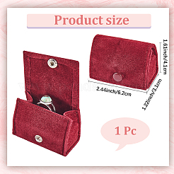 1 шт арочные бархатные коробки для хранения ювелирных изделий CON-GF0001-17B