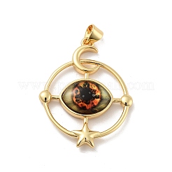 Подвески из непрозрачной смолы&nbsp;KK-G419-14G-01