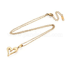 Подвески из нержавеющей стали 304&nbsp;NJEW-T018-40G