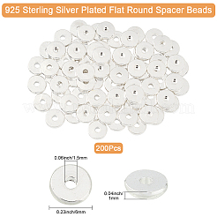 200 шт. Латунные дистанционные бусины&nbsp;KK-BBC0020-94