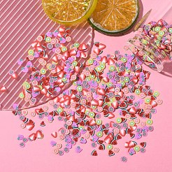 900 шт. 6 стиля украшения для ногтей из полимерной глины ручной работы&nbsp;CLAY-YW0002-36