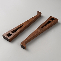 Подставка для настольного компьютера из орехового дерева&nbsp;AJEW-WH0459-57