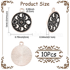 10 шт. Подвески из сплава с эмалью&nbsp;FIND-YW0009-80