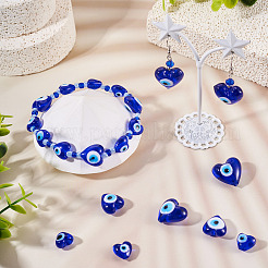 60шт ручной работы бусины лэмпворк LAMP-PJ0001-05