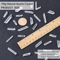 150 г натуральных кварцевых бусинок&nbsp;G-AR0004-39