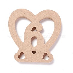 Украшение дисплея тарелки деревянного стола&nbsp;LS-AJEW-C011-01