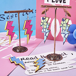 Набор для изготовления сережек-молний своими руками&nbsp;DIY-TA0006-29