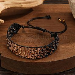 Браслеты из бисера и стеклянных бусин в богемном стиле для мужчин и женщин ZZ2040