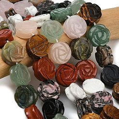 Природных драгоценных камней смешанного бисер нитей&nbsp;G-D354-D01