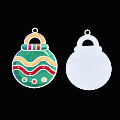 Окрашенного распылением медные подвески KK-Q281-006