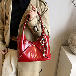 2 шт. 2 стиля рождественских подвесных украшений из эмалевого сплава&nbsp;HJEW-SP0001-48A