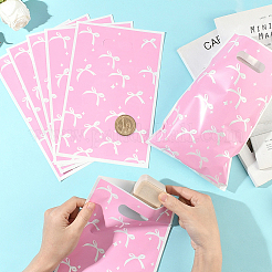 Матовые пластиковые упаковочные пакеты с прорезанной ручкой&nbsp;ABAG-WH20011-30