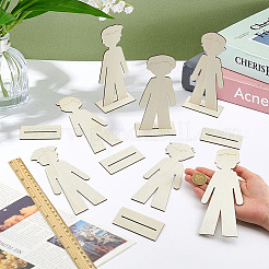 Деревянные украшения для мальчиков&nbsp;AJEW-WH0270-939