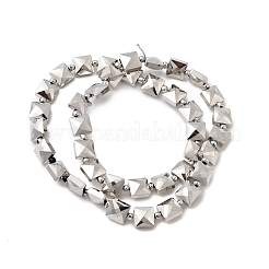 Стеклянные бусины с гальваническим покрытием &nbsp;EGLA-F166-07P