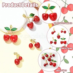 5 шт. 5 подвески из латунной смолы&nbsp;KK-CJ0004-06