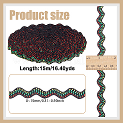 Лента из полиэстера длиной 15 м&nbsp;OCOR-WH0077-114A