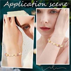 160 шт. колпачки для бусин из нержавеющей стали 304&nbsp;STAS-BBC0006-80