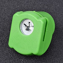 Случайные одноцветные или случайные смешанные цветные мини-наборы пластиковых бумажных перфораторов для скрапбукинга и бумажных поделок&nbsp;AJEW-L051-06