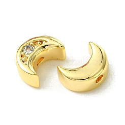 Латунные микро проложить кубического циркония бусы FIND-Z035-16G