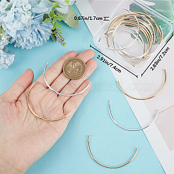 20шт 2 цвета латунные бусины трубки KK-BBC0010-71