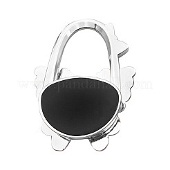 Блестящая бабочка цинковый сплав кристалл горный хрусталь вешалка для сумки&nbsp;LS-BAGH-F001-A14