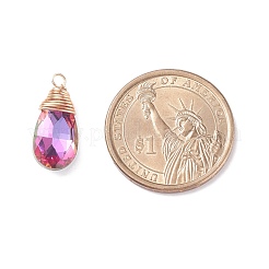 Граненые подвески стекла&nbsp;PALLOY-JF01370-02