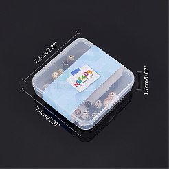 Круглые латунные микро проложить кубического циркония бусы&nbsp;ZIRC-NB0001-47