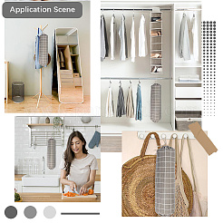 Мешочки для хранения из хлопчатобумажной джутовой ткани ABAG-WH20003-02D