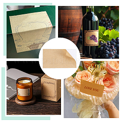 Пустая этикетка для вина&nbsp;DIY-WH0349-387A-01