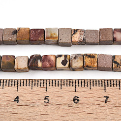 Натуральная полихромная яшма/камень Пикассо/нити бус из яшмы Пикассо G-T140-45B