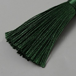 Украшения из больших подвесок из полиэстера&nbsp;HJEW-WH0042-101H