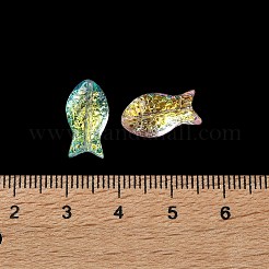 Гальванические стеклянные бусины&nbsp;GLAA-K073-01