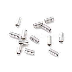 Бусины-разделители из стерлингового серебра с родиевым покрытием STER-Z006-02A-P