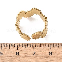 Кольца-манжеты из нержавеющей стали 304 для женщин&nbsp;RJEW-K309-36G