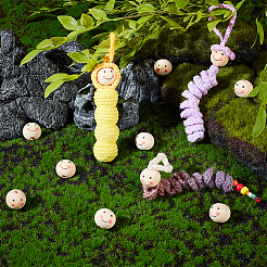 Деревянные бусины WOOD-PH0008-78