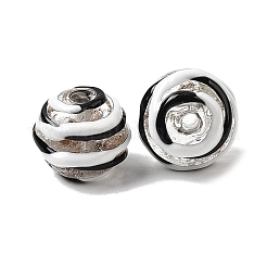 Бусины ручной работы из эмали с золотым песком&nbsp;LAMP-B035-03D