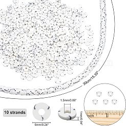 10 нить бусины из полимерной глины ручной работы. Аксессуары для самостоятельного изготовления браслетов и ожерелий CLAY-NB0001-40