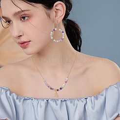 2 нити натуральных флюоритовых бусин нити&nbsp;G-OC0004-38