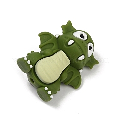 Пищевые силиконовые фокальные бусины динозавра SIL-A009-01B