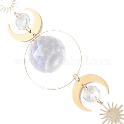 Стекло каплевидное окно висит ловцы солнца&nbsp;HJEW-JM04515-01