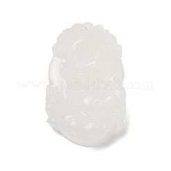 Резные подвески из натурального белого нефрита&nbsp;G-S384-01E