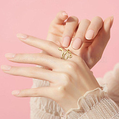 3 шт. змеиные латунные широкие кольца RJEW-ME0001-01