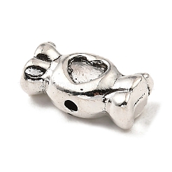 Сплавочные овальные бусины тибетского стиля  FIND-C043-059AS