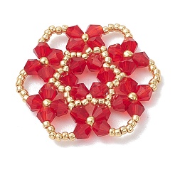 Стеклянные подвески из бисера&nbsp;PALLOY-MZ01245-03