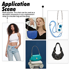 Сумка из смолы в форме слезы с ремешками&nbsp;PURS-WH0001-05C