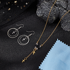 4 шт. 2-х цветные родиевые 925 подвески из стерлингового серебра STER-UN0001-11