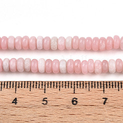 Натуральный розовый опал бусы пряди G-T140-75B