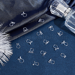 100 шт. 5 стиля пластиковых клипс для сережек KY-AR0001-31